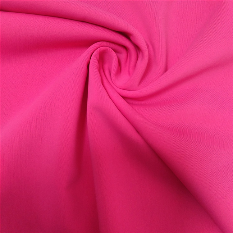 Warp knit bright pink fabric polyamide elastane fabric nylon